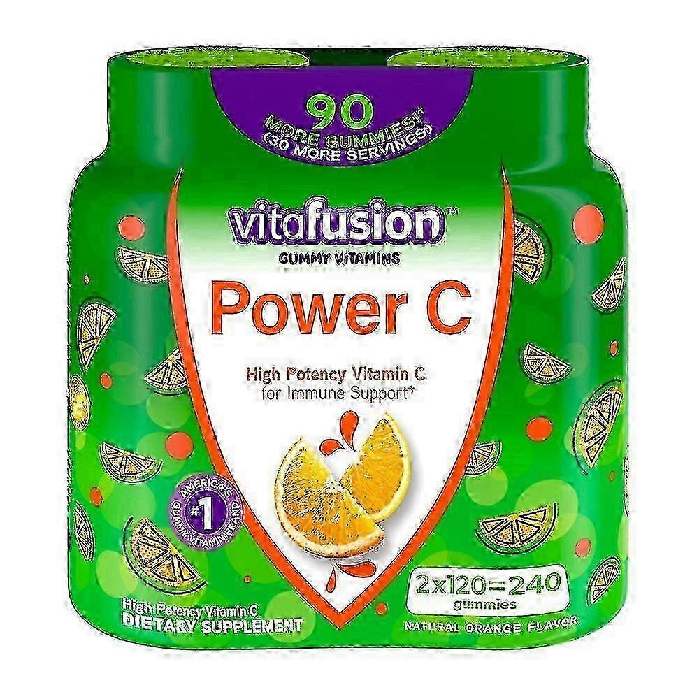 Vitafusion Power C Vitamin Gummy, 2 Ea