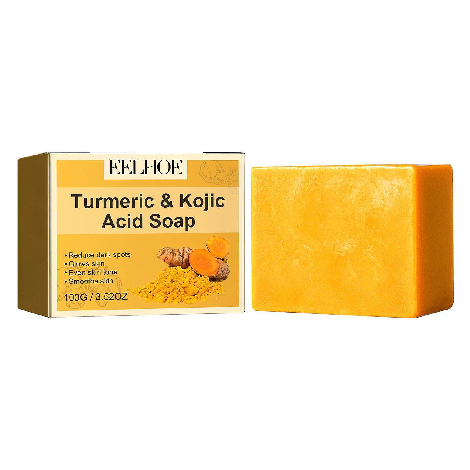 Baodan Eelhoe Turmeric Kojic Acid Soap 100G