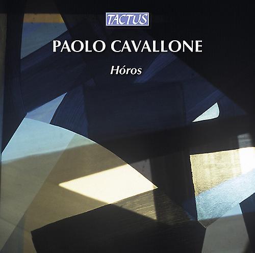 Tactus Records Cavallone / Fabbriciani / D'Augello - Horos  [COMPACT DISCS] USA import