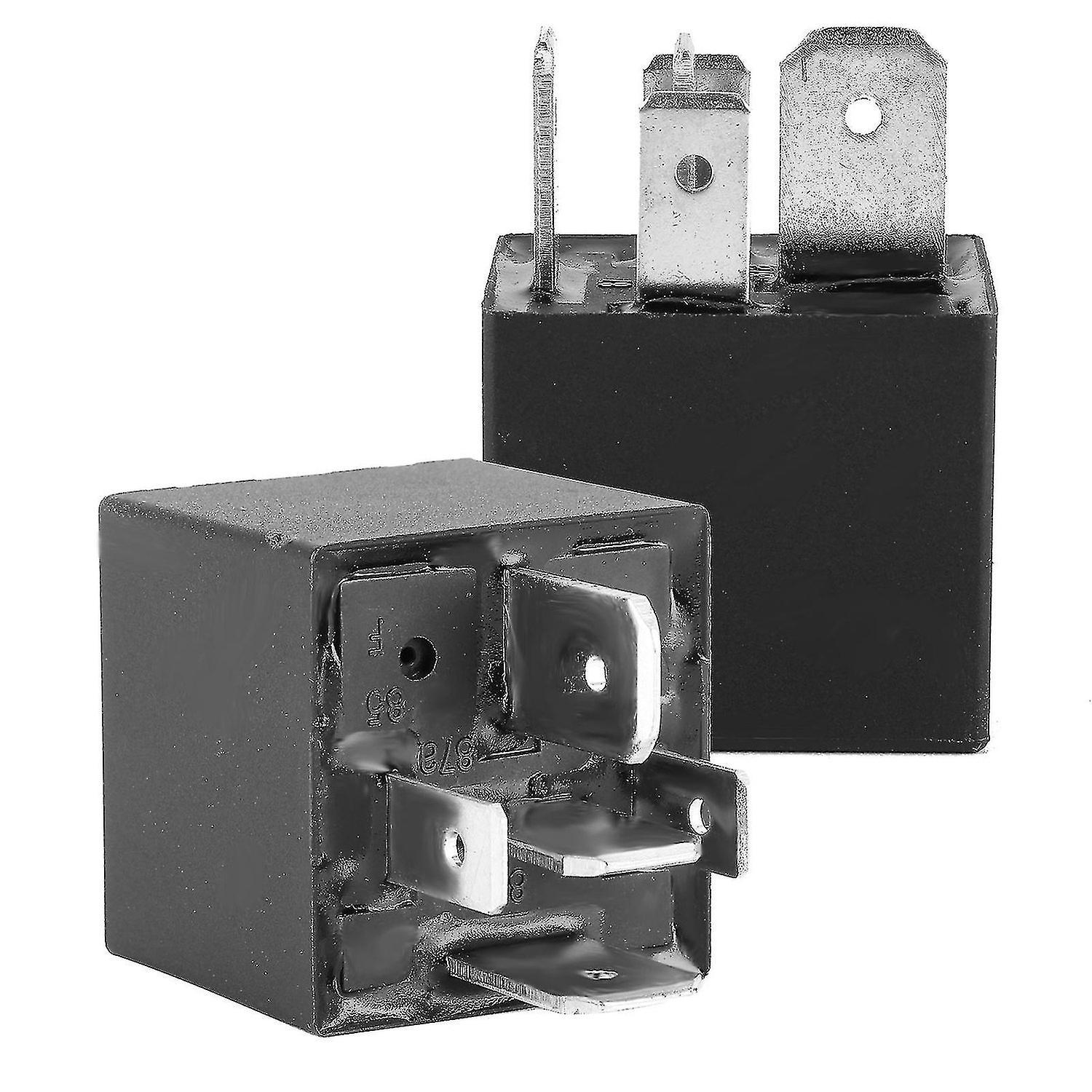 Guangzhou Yunlan Trading Co., 2pcs 5pin Winch Solenoid Relay Contactor 12v 80a Universal For Atv Utv Truck Boat Van