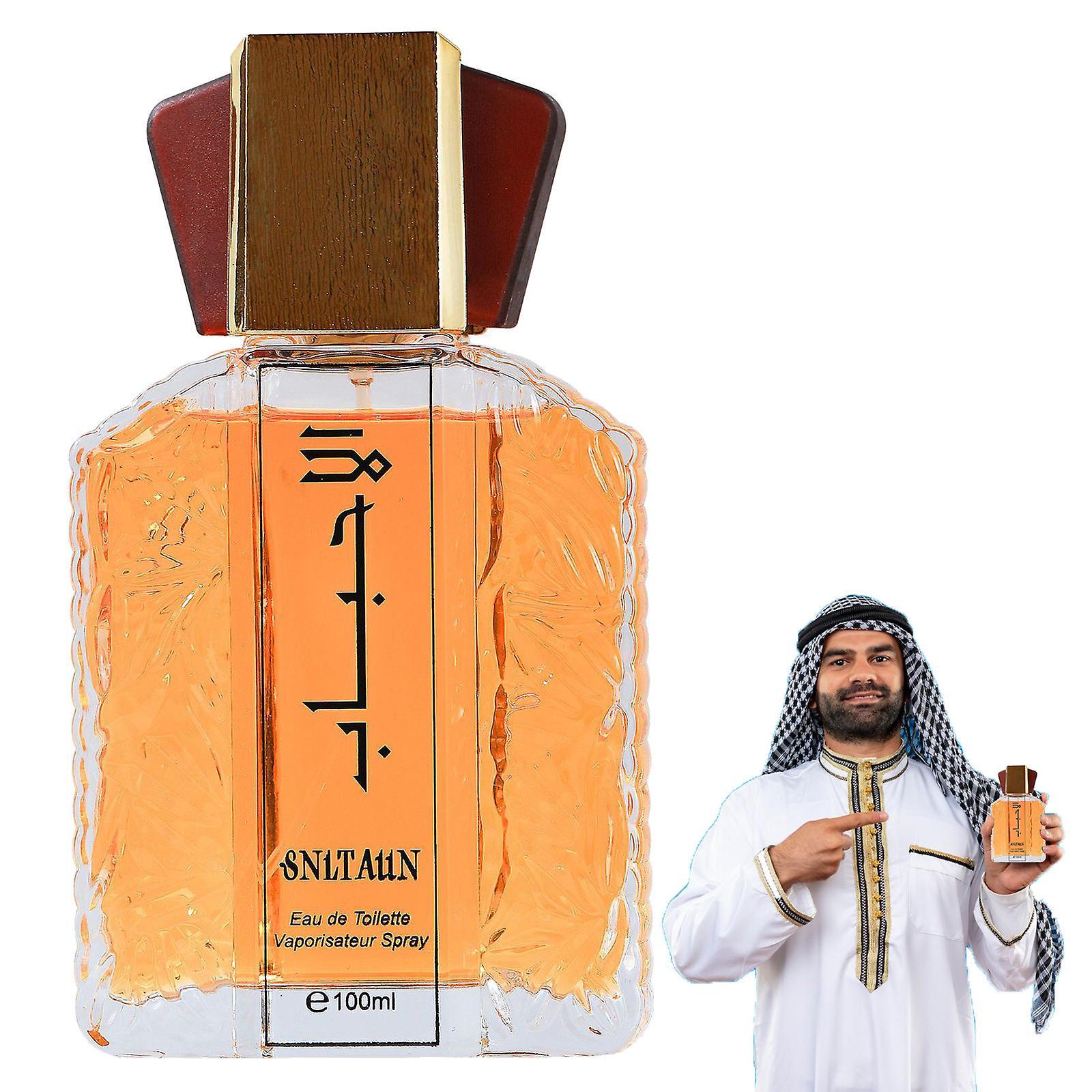 Flye Arabian Perfumes For Men 100ml Sultan Eau Toilette Dubai Retro Mens Fragrances Concentrated Long Lasting Arabes Perfume For Men FLY1425 Multic...