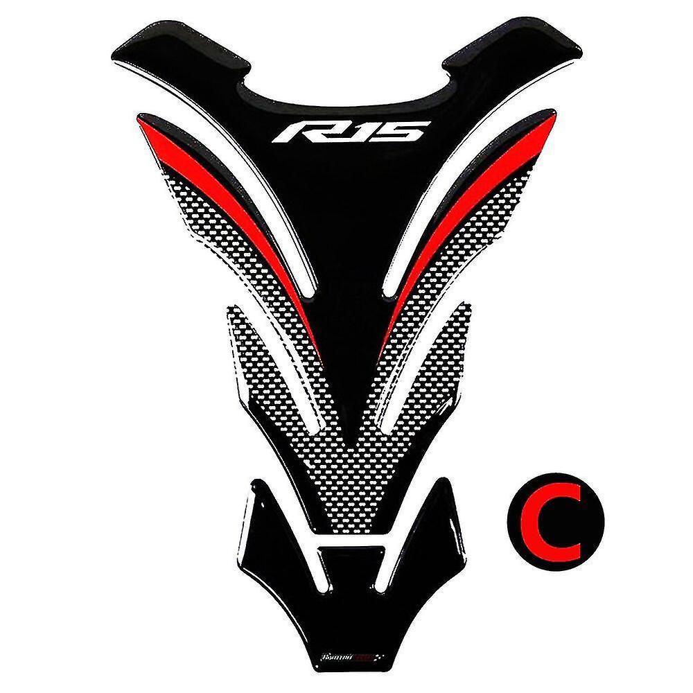 Tianzun Motorcycle Sticker Decal Gas Oil Fuel Tank Pad Protector Case For Yamaha R15 Yzf-r15 C