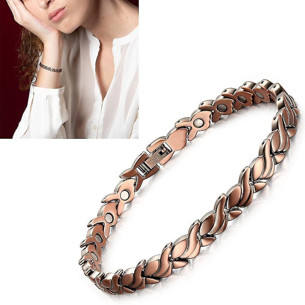 POTATO Lymph Detox Copper Bracelet for Women Pain Relief for Arthritis Lymphatic Drainage Therapeutic Solid