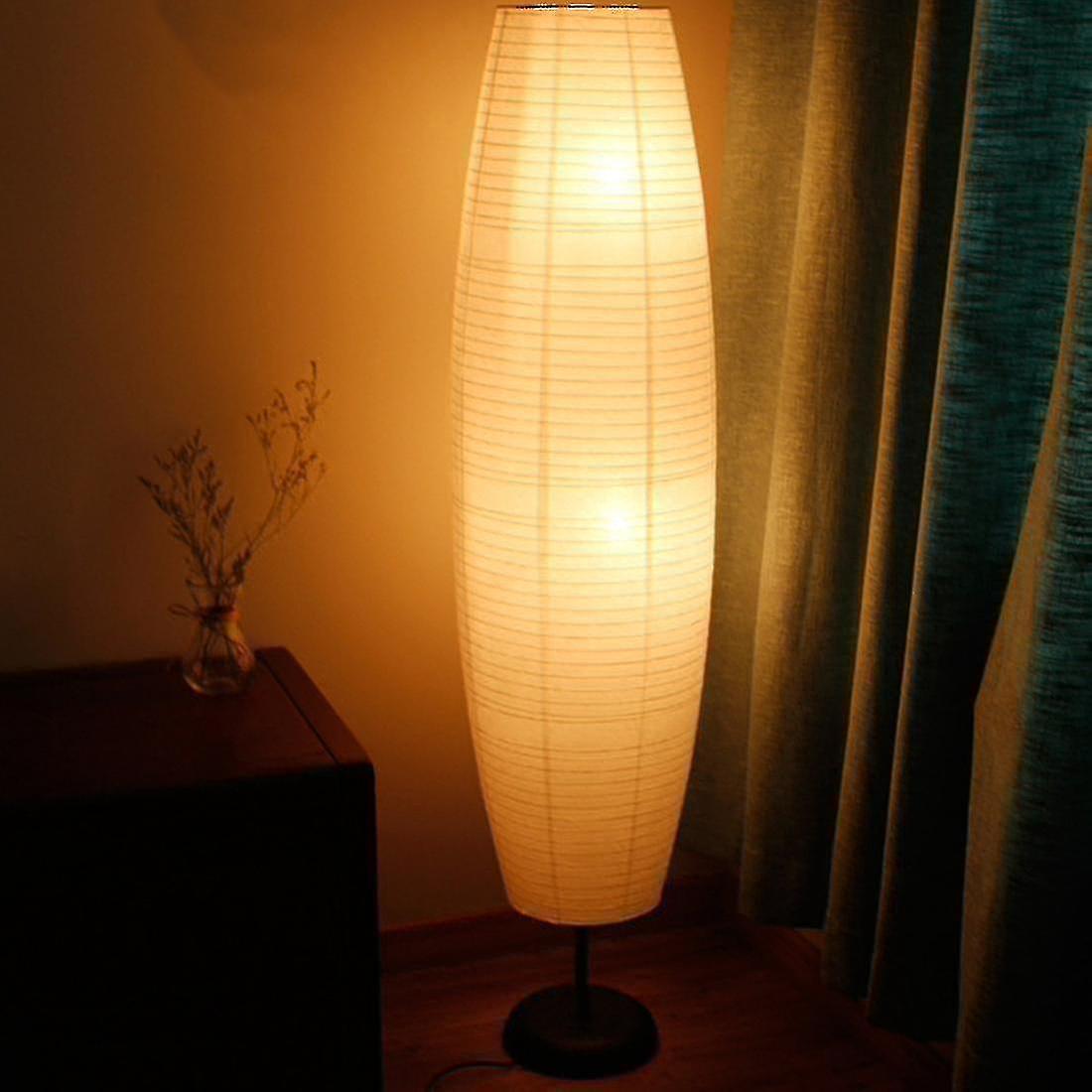 Cryin Rice Paper Floor Lamp Creative Tall Lamp Lights Living Only Lampshade