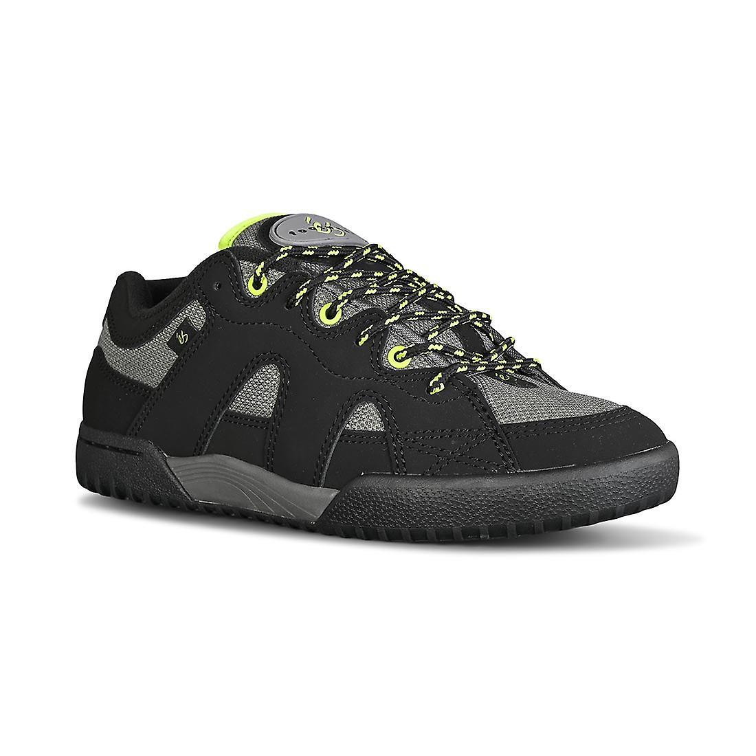 eS One Nine 7 Skate Shoes - Black/Lime UK 9.5 / EU 44