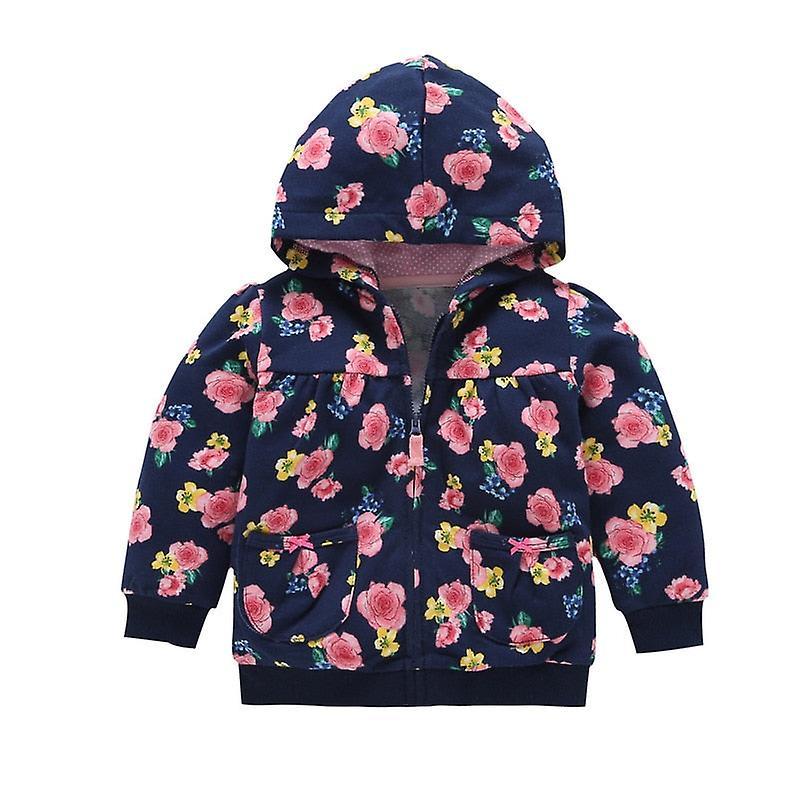 Slowmoose Cartoon Pattern Hooded Sweatshirts 9M