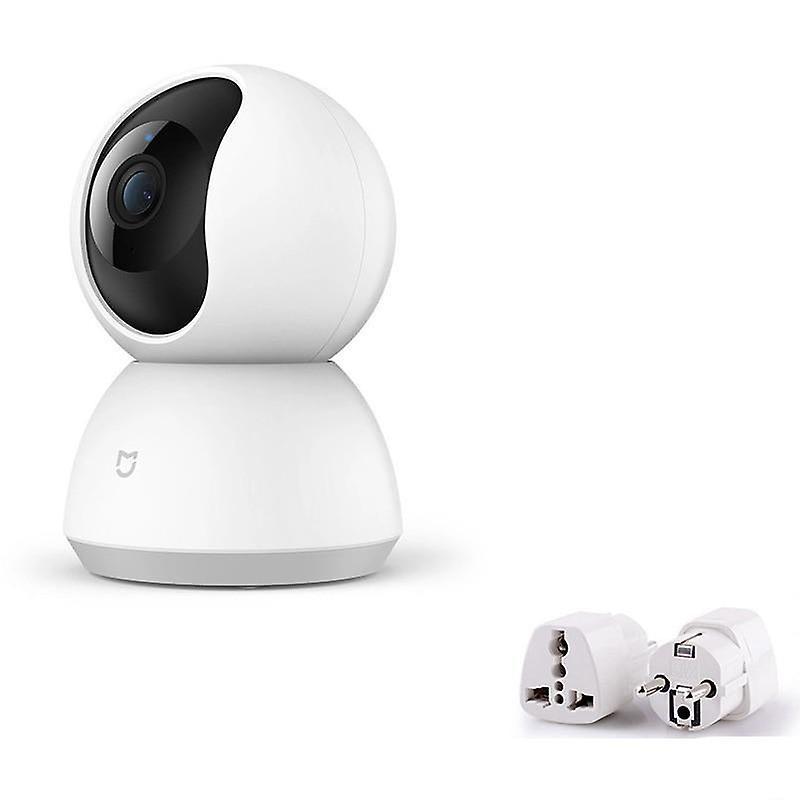 Slowmoose Smart Camera With 1080p And Night Vision Webcam -360 Angle white EU Plug-350364