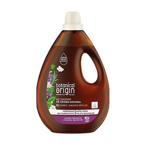 Botanical Origin Liquid Organic Laundry Detergent Fragrance Fresh Jasmine and Wild Lavender 35 doses 1,58 L