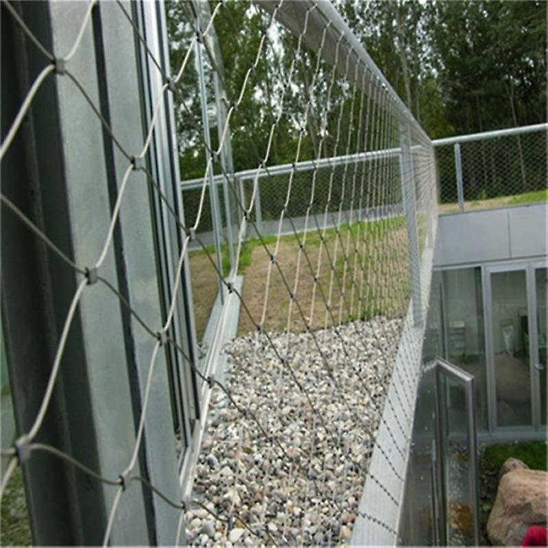 Slowmoose Stainless Steel Wire Cable Mesh -railing Protection