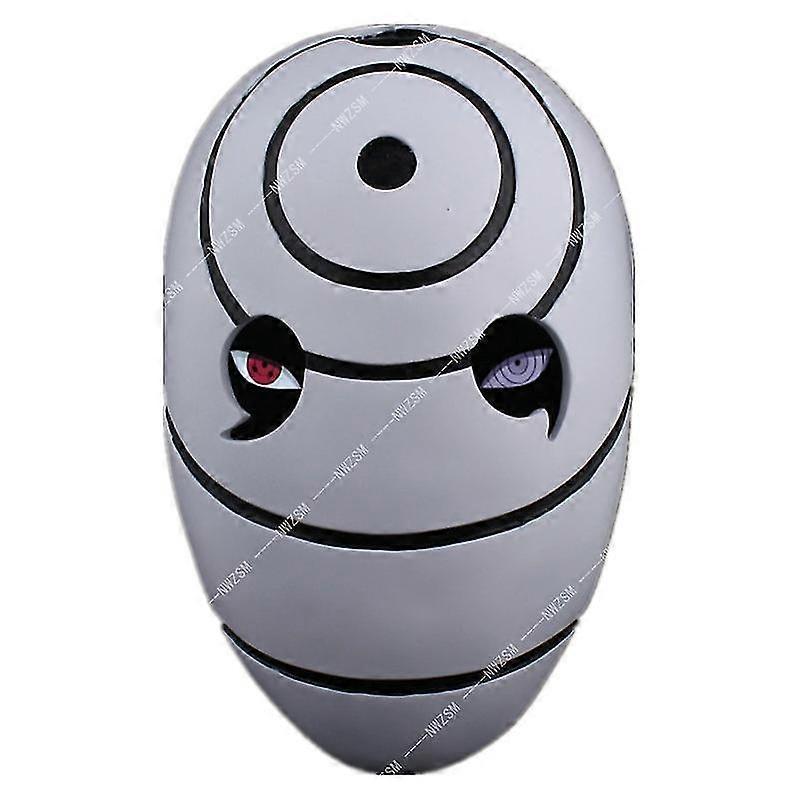 Sssxv Anime Uchiha Obito Mask Tobi Akatsuki Ninja Cosplay Costumes Pvc Masks Halloween Three-eye Mask Gift