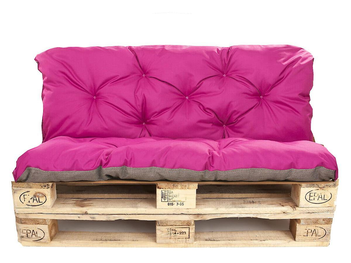 Setgarden Pallet cushions | Cushions for pallet sofa | Garden cushion | Euro pallet cushions | Pallet cushions set Pink Cushions Only