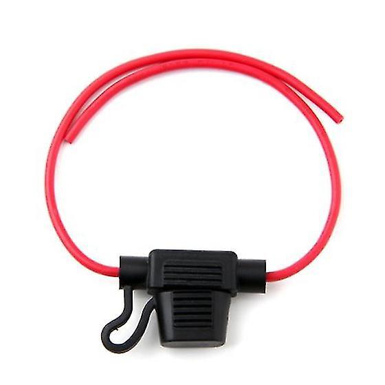 Kiikn 14awg Wire In- Car Automotive Blade Fuse Holder Fuseholder 20a