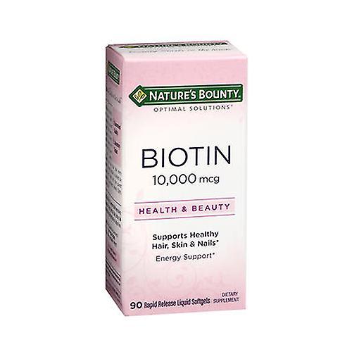 Natures Bounty Nature's Bounty Biotin,10000 Mcg ,90 Caps (Pack Of 1)