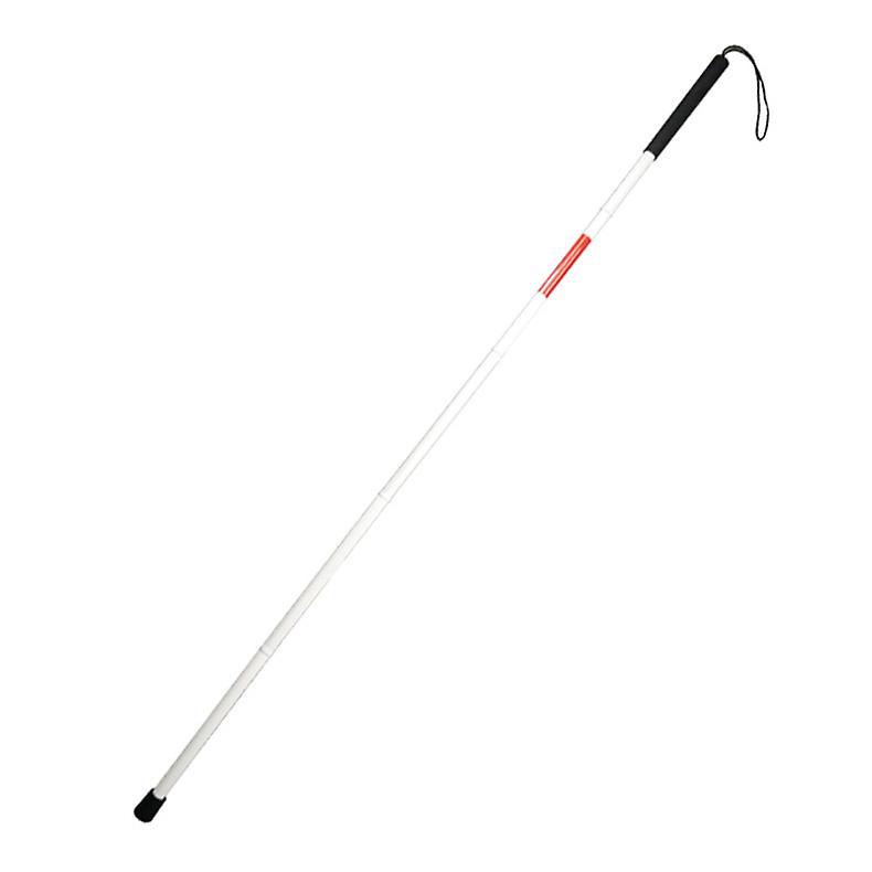 Xymcv Blind Cane, White Cane, Walking Cane For The Blind, Foldable Blind Cane, 4-sections Aluminum Alloy Blind Cane, For Visually Impaired, Blind A...