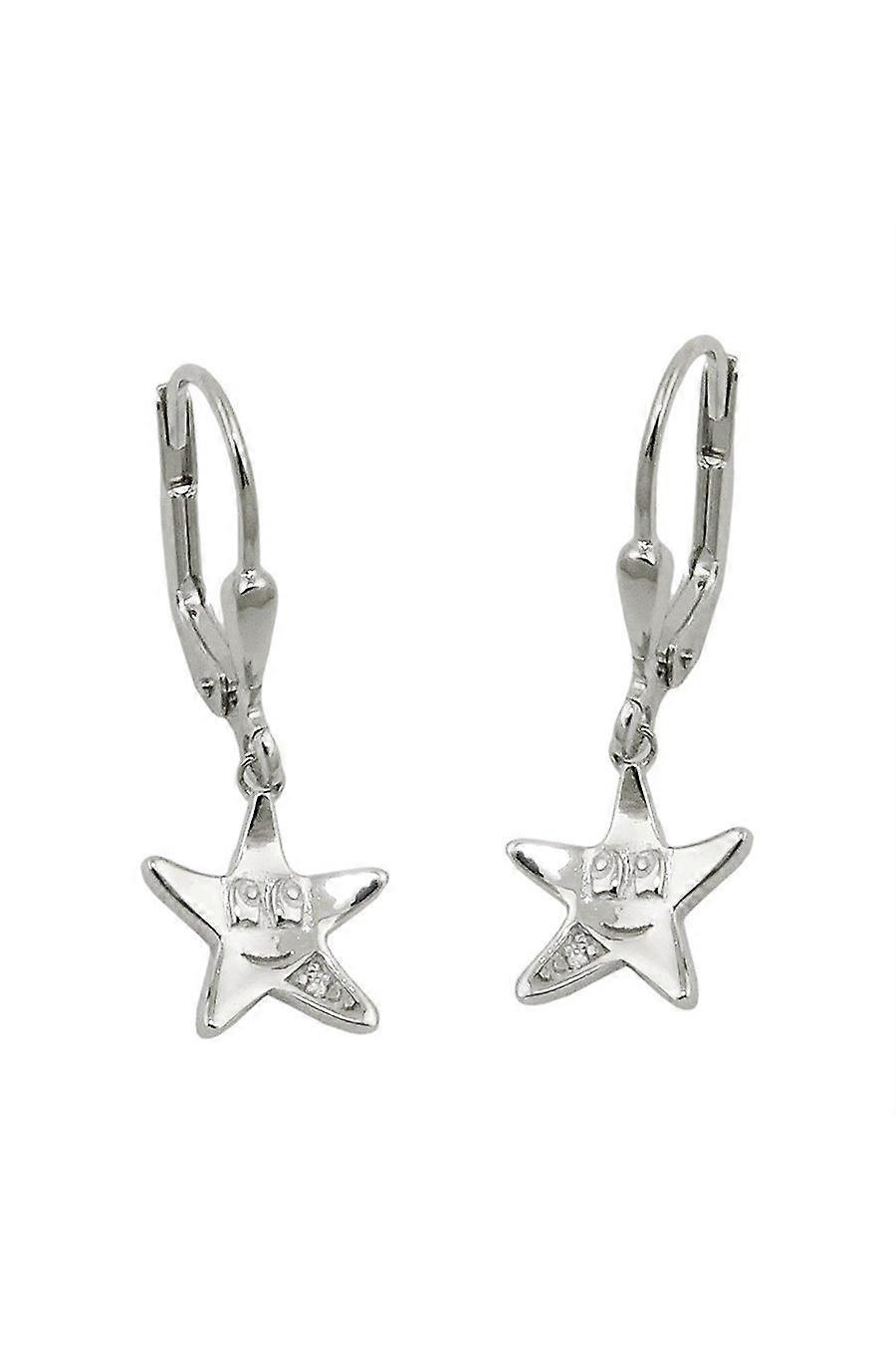 Gallay Leverback Earrings Star Silver 925 - Gl93772