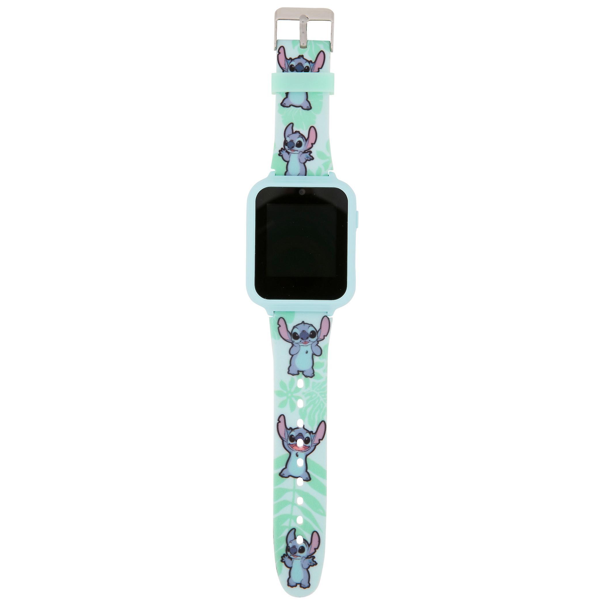 Cartoons Lilo and Stitch Kid's Tropical Interactive Smart Watch Blue