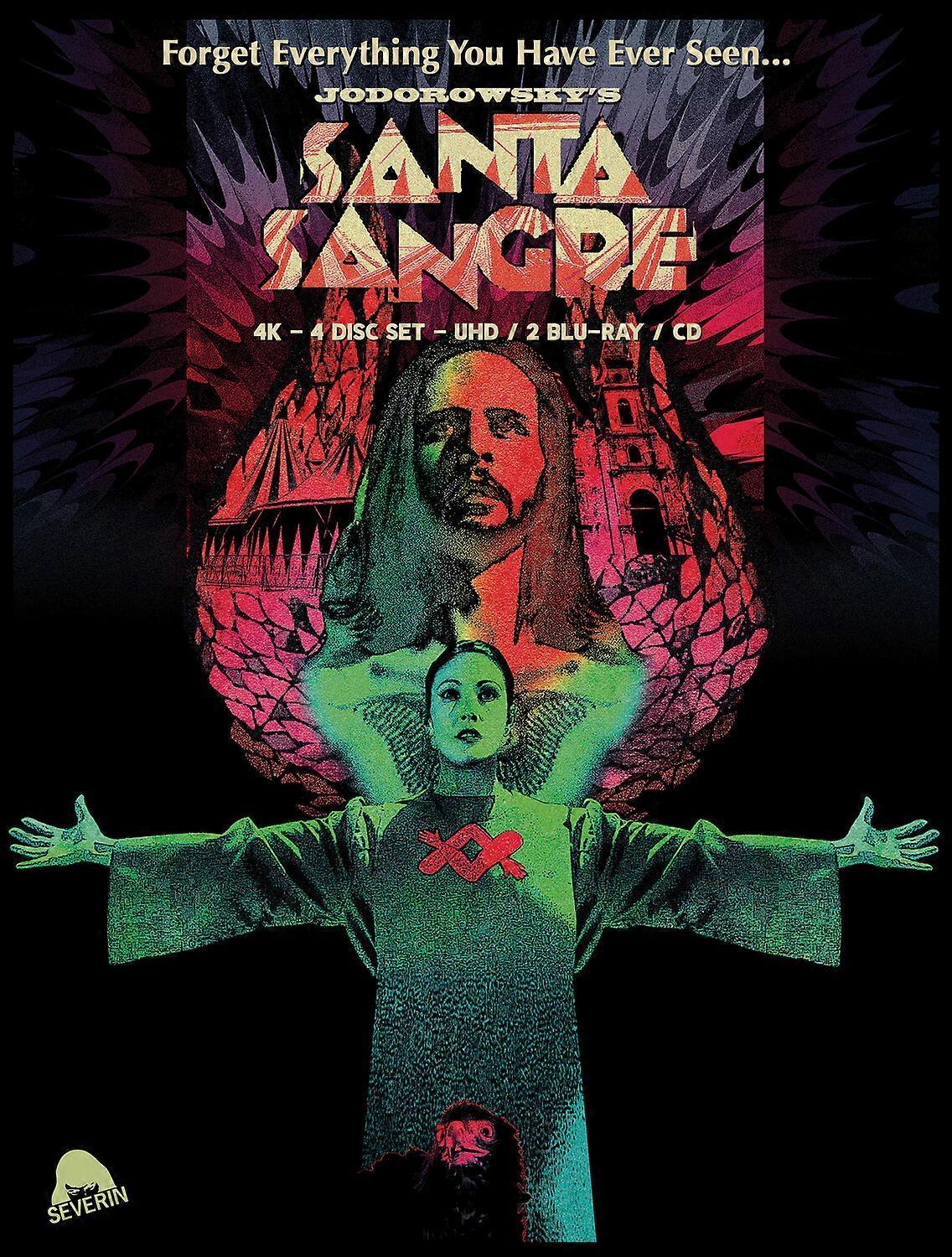 Santa Sangre  [ULTRA HD BLU-RAY REGION: A USA] Ltd Ed, With Blu-Ray, With CD USA import