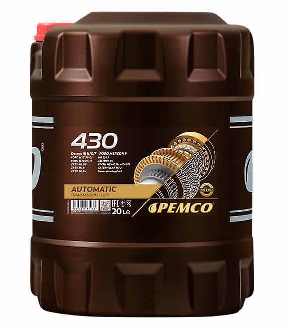 Pemco iMatic ATF DIII 20L Automatic Transmission Fluid GM Dexron III F/G/H 20 L