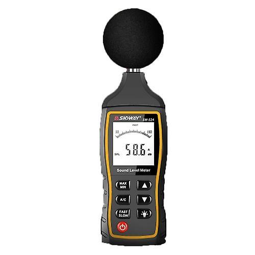 Generic1 Sndway Handheld High Precision Noise Decibel Meter Storage*USB Communication SW524