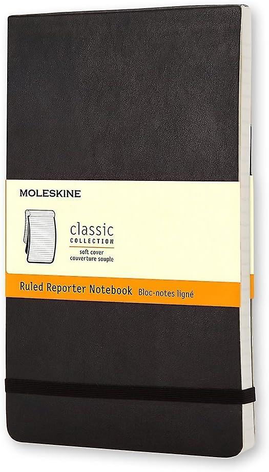 Moleskine Classic Ruled Paper Notebook - Soft Cover and Elastic ClosureJournal