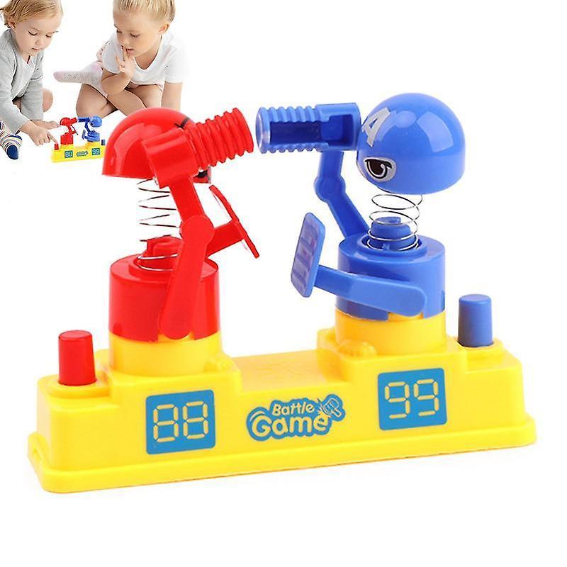 Party Games Table Boxing Game Battle Robot Mini Fighting Toys Old Gamesparent Child Interaction Play Table Party Game Punching Boxer Playset