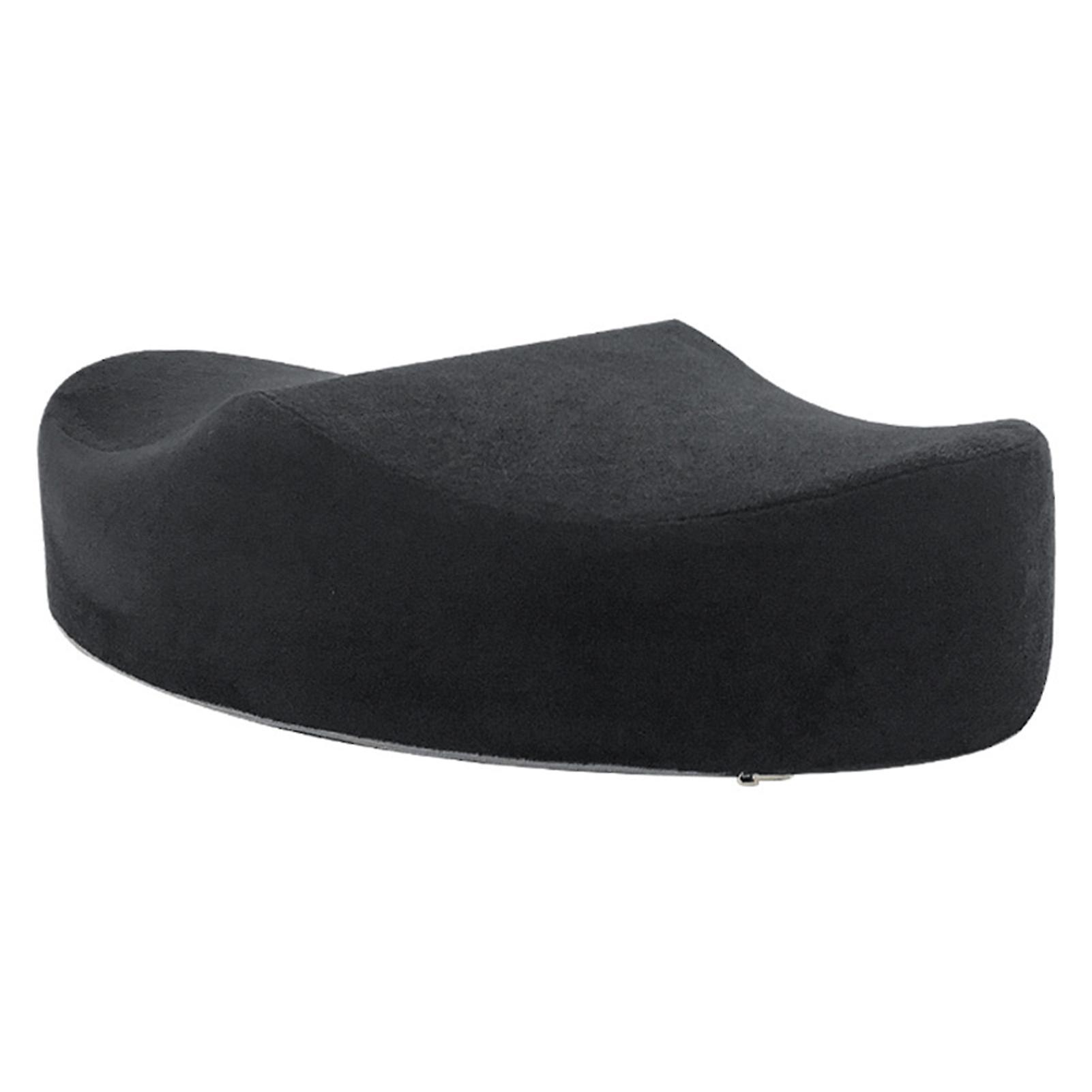 Aislerbee Seat Cushion Memory Foam Ergonomic Chair Cushion Comfortable Posture Support Cushion For Home Office Black