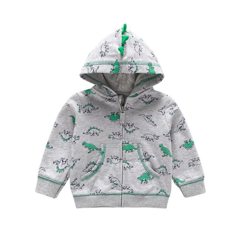 Slowmoose Cartoon Pattern Hooded Sweatshirts 12M