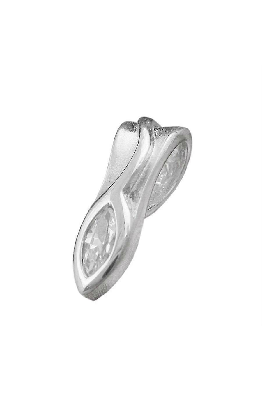 Gallay Pendant Oval Zirconia Silver 925 - Gl91528