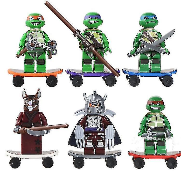 Cryin Children"s Educational Assembling Building Blocks Toy Teenage Mutant Ninja Turtles Gift Teenage Mutant Ninja Turtles Building Blocks