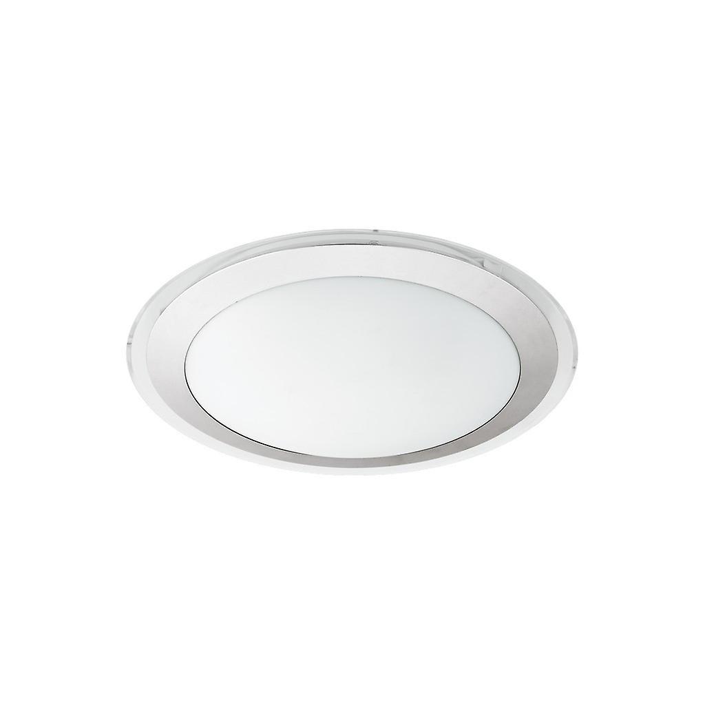 Eglo Lighting Competa LED Round Flush Ceiling Light White