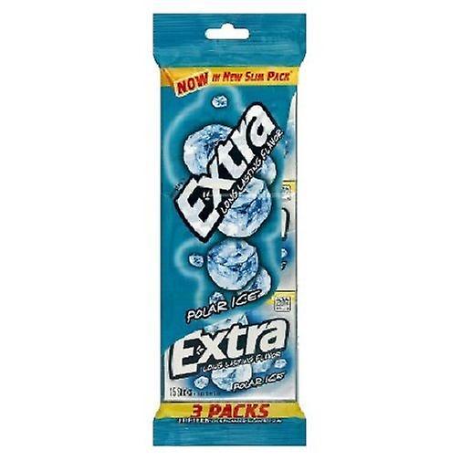 Extra Polar Ice Sugar Free Gum 3 Pack