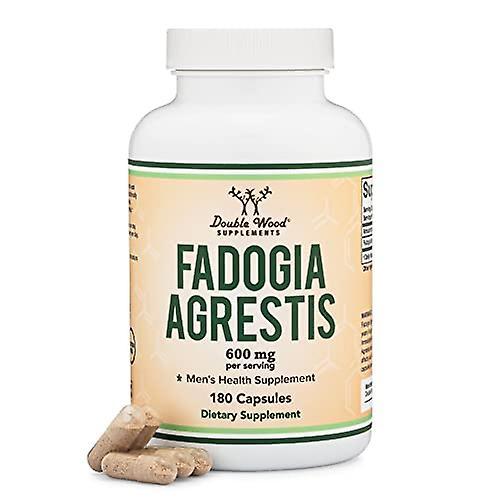 Double wood supplements fadogia agrestis 180 capsules 600mg per serving