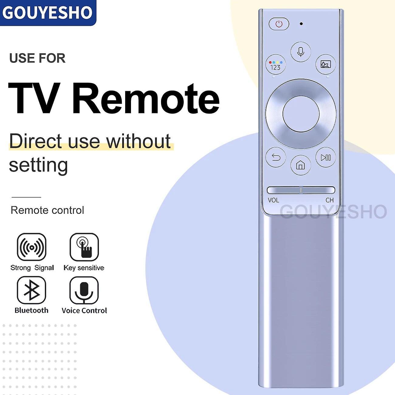 Scitoo BN59-01300F BN59-01300J Voice Remote Control Compatible with Samsung BN59-01300H BN59-01300G BN59-01300L Smart QLED Series TV