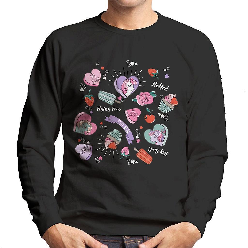 My Little Pony Hero Sweet Dreams Men's Sweatshirt Black Small