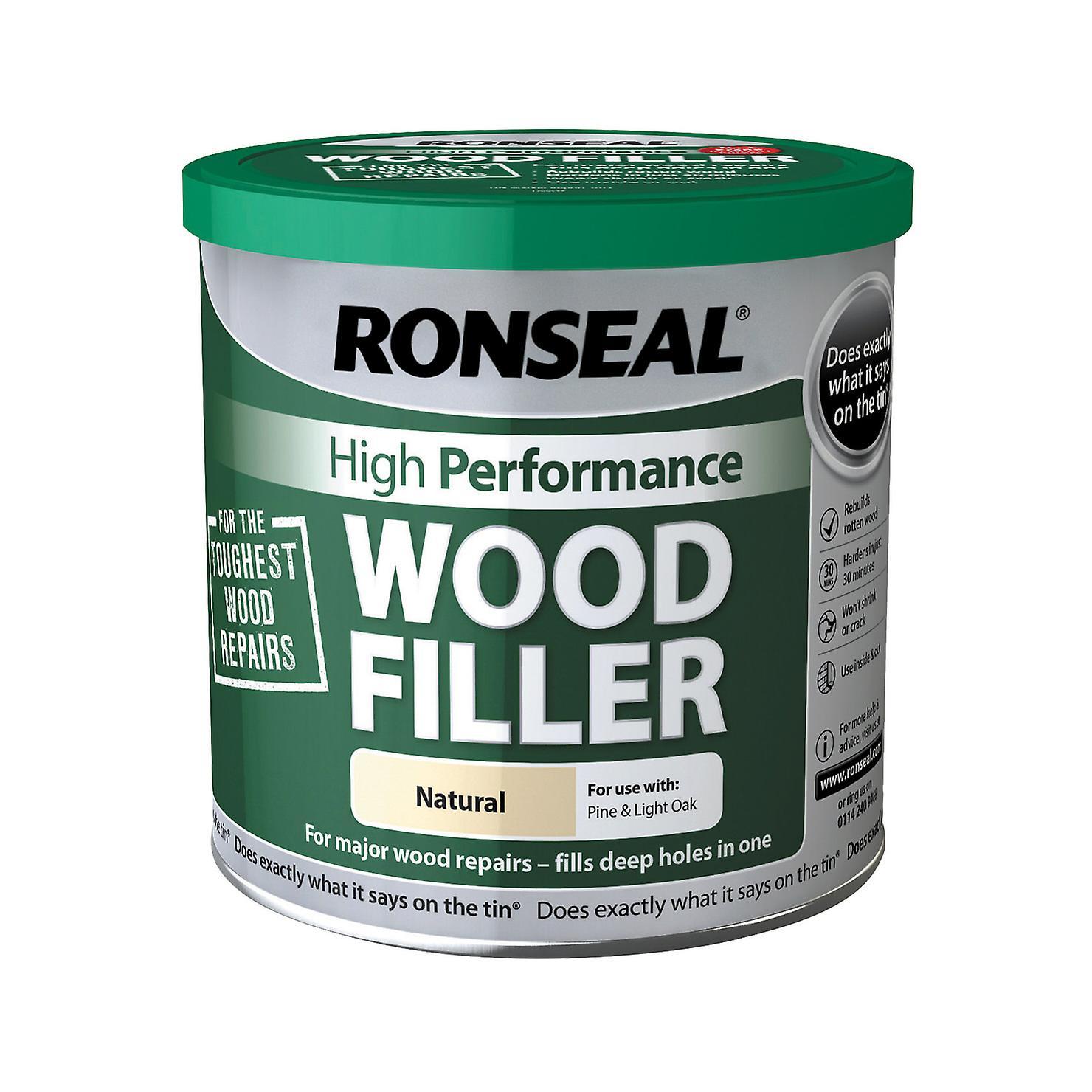 Ronseal High Performance Wood Filler Natural 550g