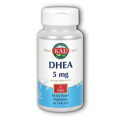 Kal DHEA, 5 mg, 60 Tabs (Pack of 1)