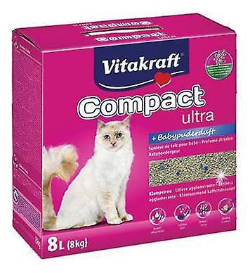 Vitakraft Agglomerating Sand with Silica Compact Ultra Plus 8 KG