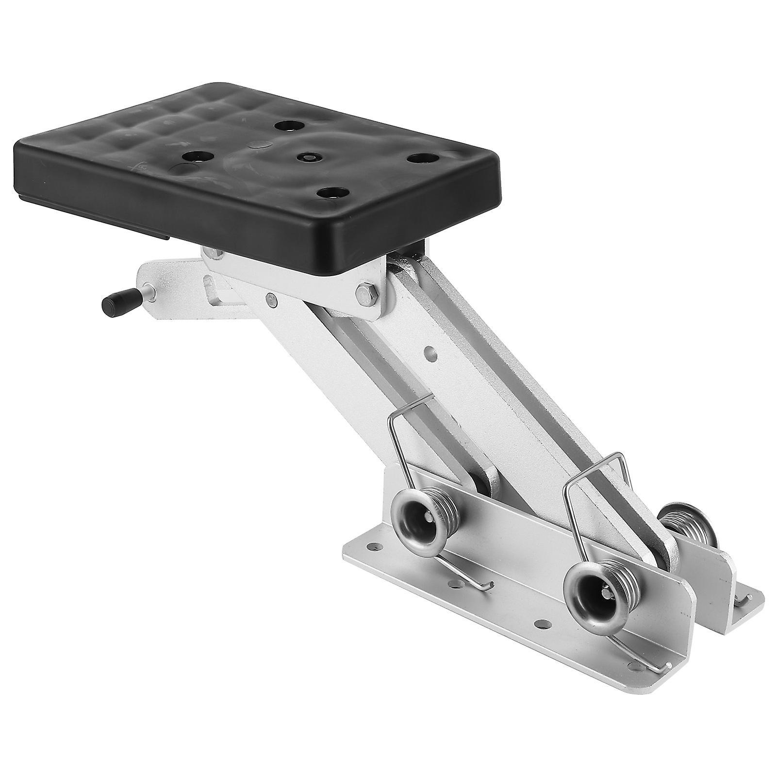 Adjustable Aluminum Outboard Motor Bracket Mount for 2-Stroke Kicker Auxiliary Motors, 7.5-20HP