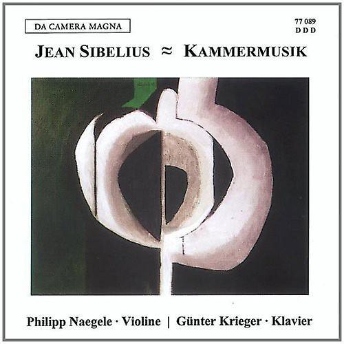 Da Camera Sibelius / Naegele / Krieger/ Noras - Sonatine Op 80 4 Pieces Op 78  [COMPACT DISCS] USA import