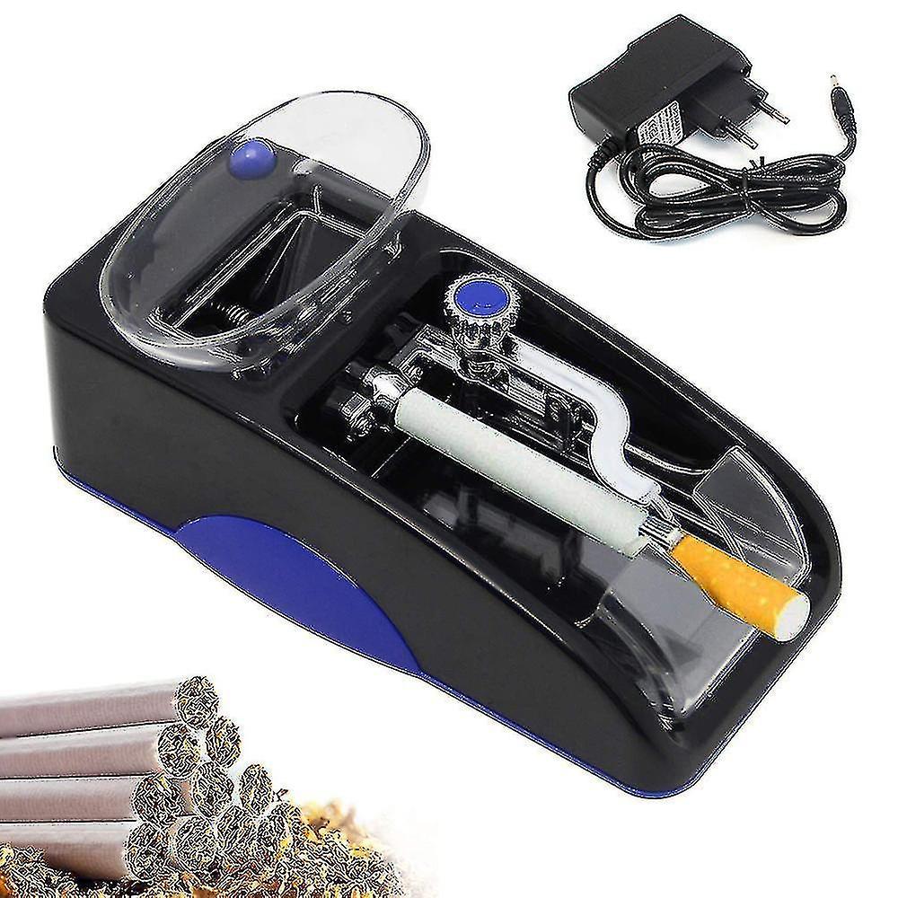 Electric Automatic Mini Tobacco Roller Cigarette Rolling Machine - Blue