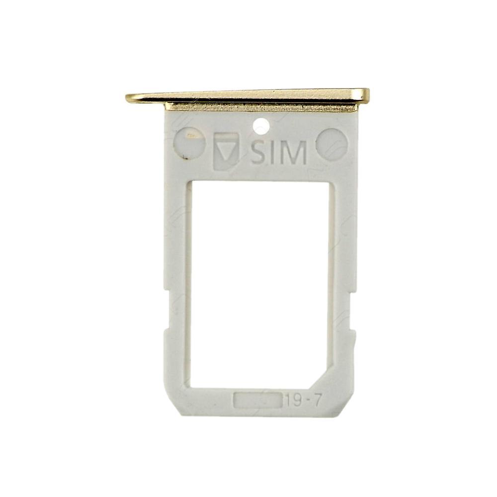 iParts4u For Samsung Galaxy S6 Edge - SM-G925F - SIM Card Tray - Gold