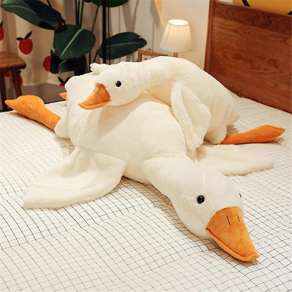 Waidfu Goose Stuffed Animal Cute Duck Plush Toy, Goose Plush Soft Swan Hugging Pillow 50CM