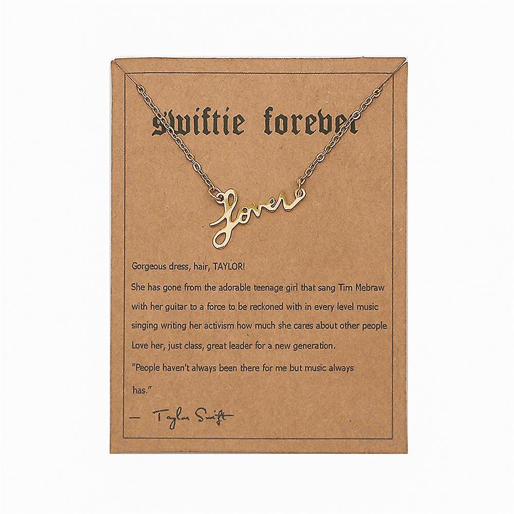 Shakub Ladies Taylor Swift Inspired Necklace Jewelry Music Lover Fan Gifts