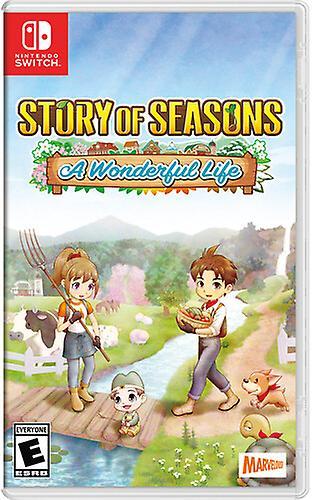 Xseed Games Story of Seasons: A Wonderful Life for Nintendo Switch  [VIDEOGAMES] USA import