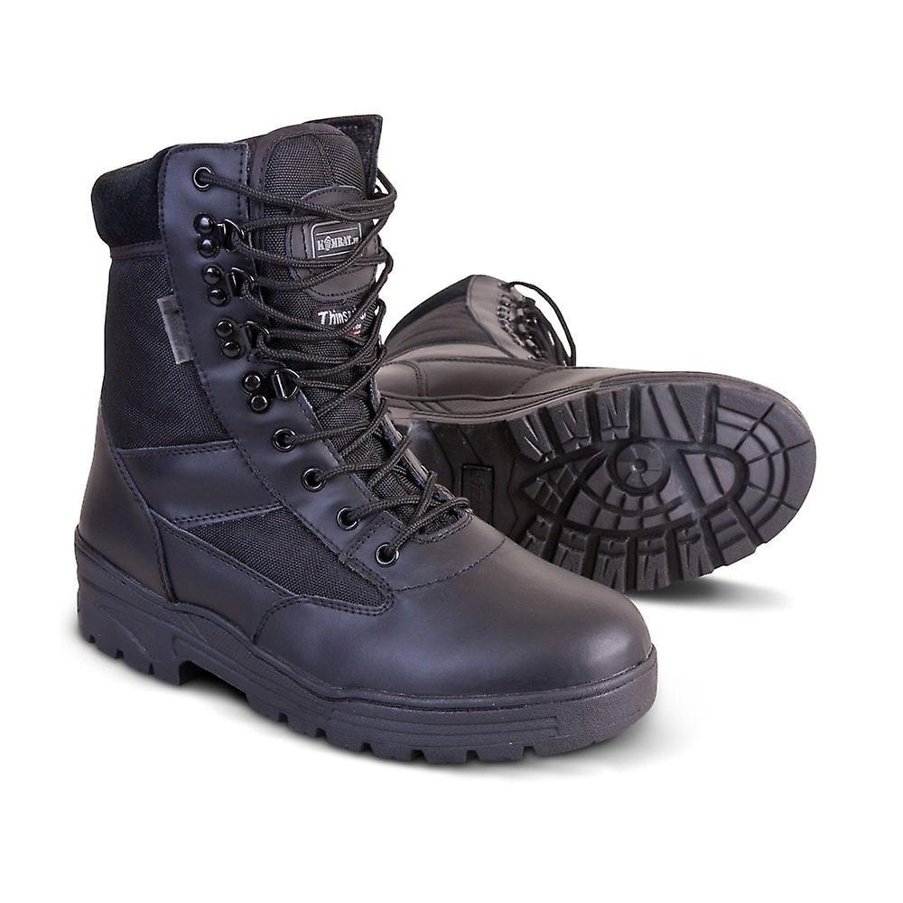 Adults Kombat UK Kombat Patrol Boot Half Leather/half Nylon (black) 12