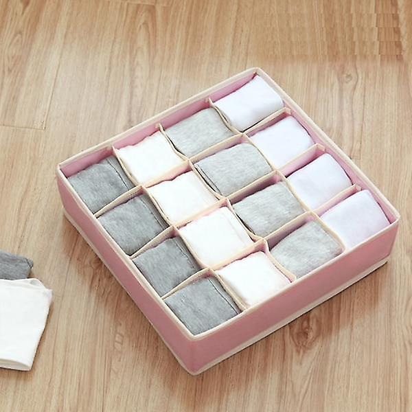 GreenZech Underwear socks organizer box Pink