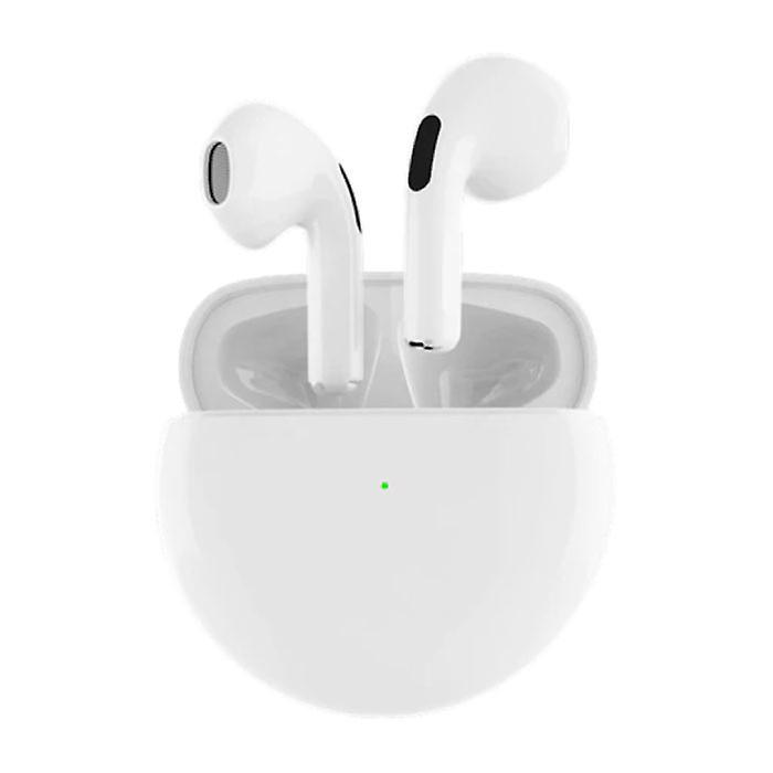 Juessen Pro 5 Wireless Earphones - True Touch Control TWS Earbuds Bluetooth 5.0 Wireless Buds Earphones Earphones White