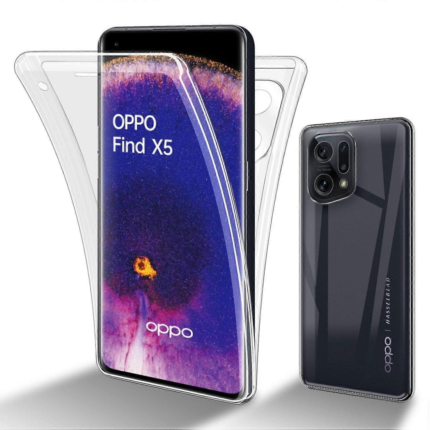 Cadorabo Case Oppo FIND X5 Protective Case - Fullcover TPU Transparent