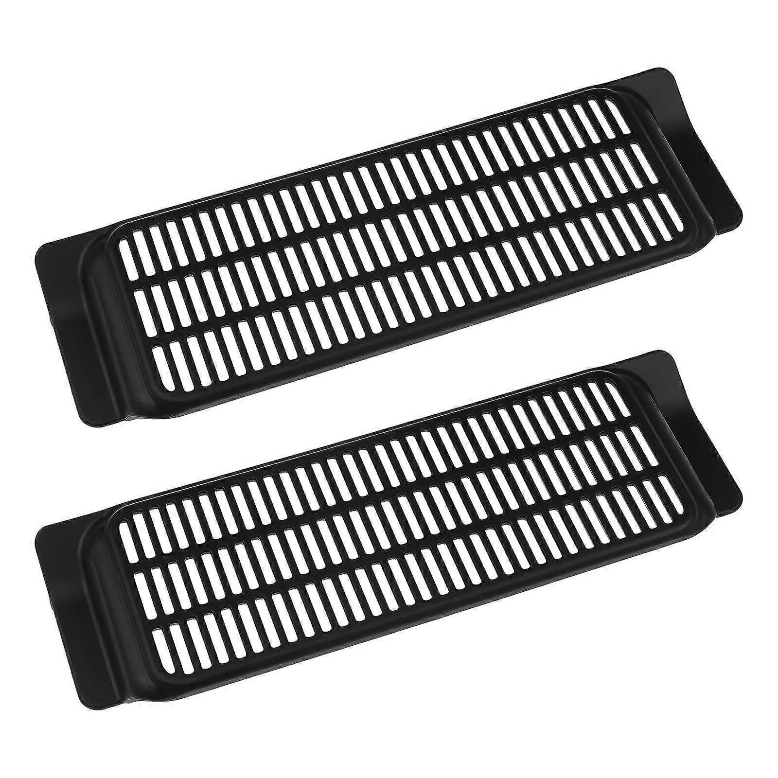 Aiyuego Air Vent Cover Grille Compatible With  2022 Tesla Model Y/Tesla Model 3 2021 2020 2019 - 2 Pack Black