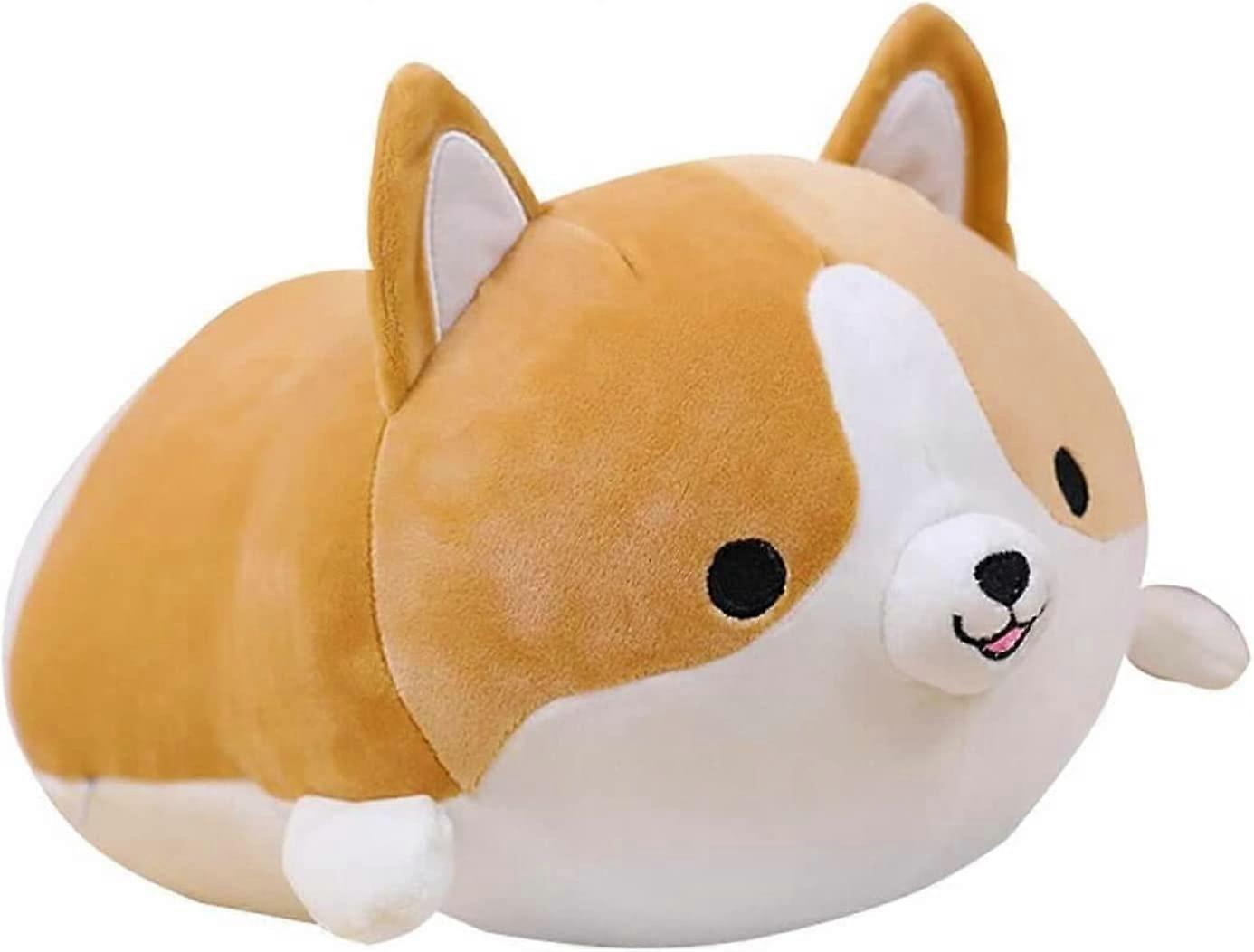 Wjiaer Heytea 19.6/50cm Corgi Stuffed Animal Kawaii Pillow Cute Pillows Plush Pillows Dog Plush Kawaii Plushies,Dog Corgi Stuffed Animal for Valent...